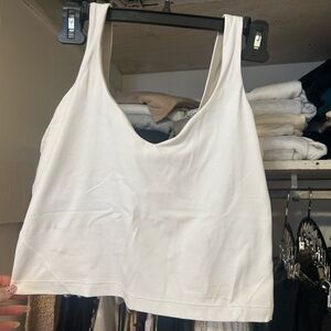 Lululemon Athletica white Tank Top